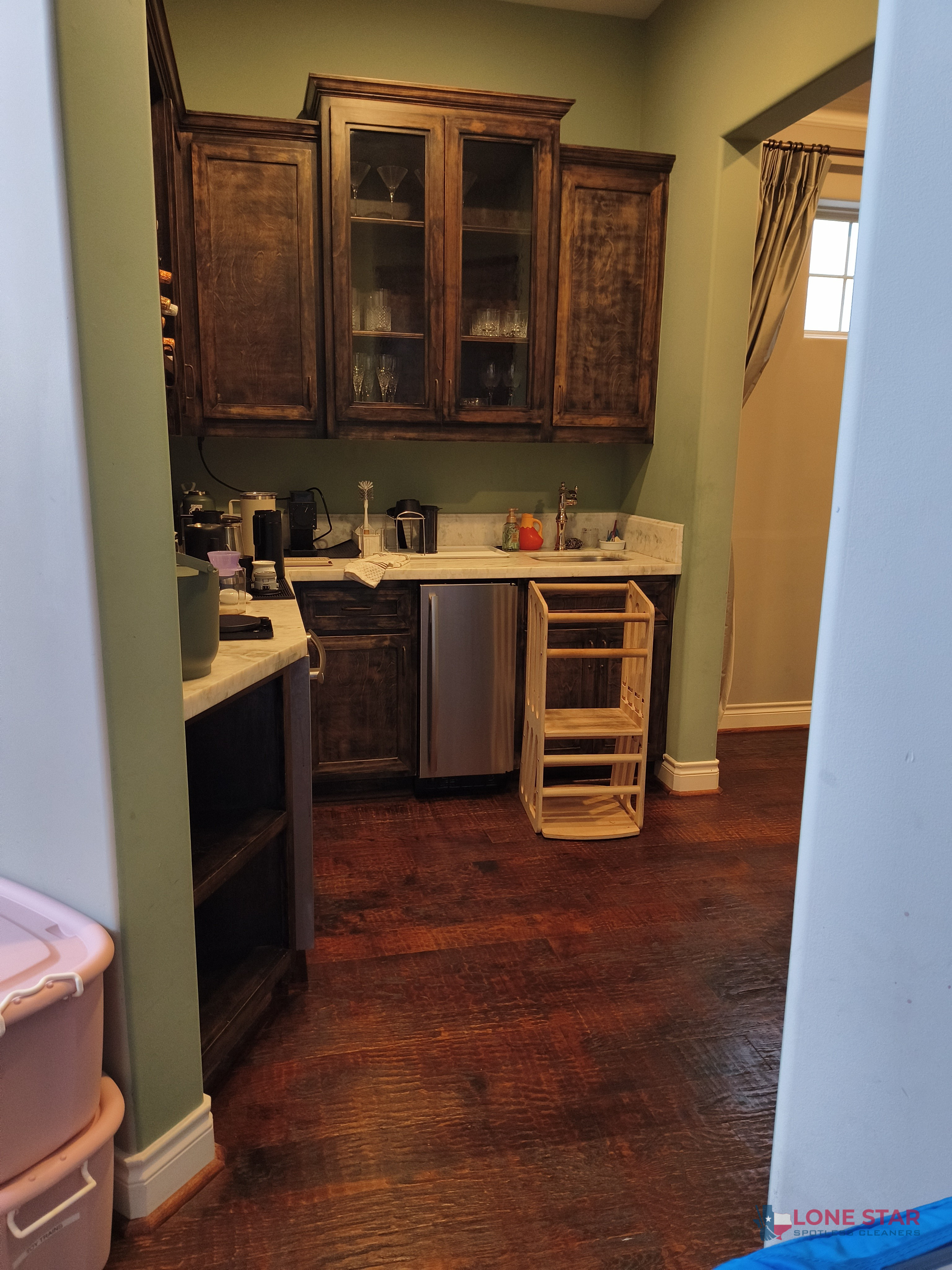 Lone Star Spotless cleaning result